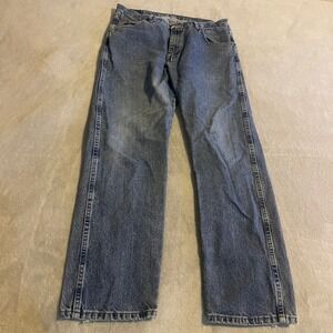 Vintage Wrangler Authentic Jeans Mens 38x32 Blue Denim Cowboy Regular (36x32)‎